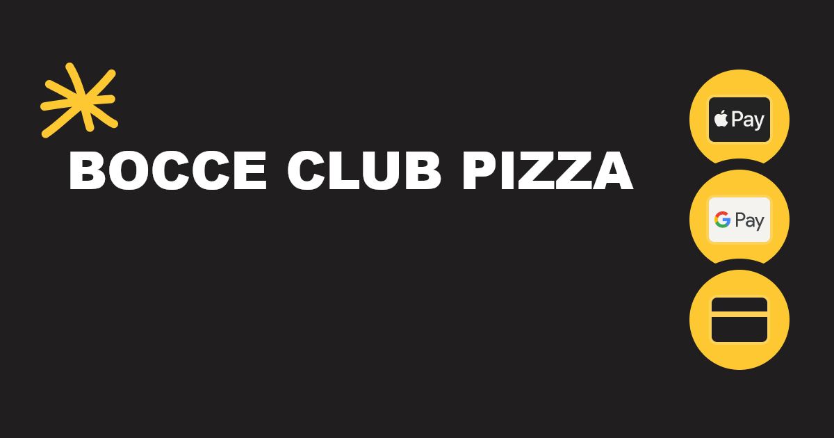 Bocce Club Pizza 1614 Hopkins Rd Williamsville NY 14221 Menu