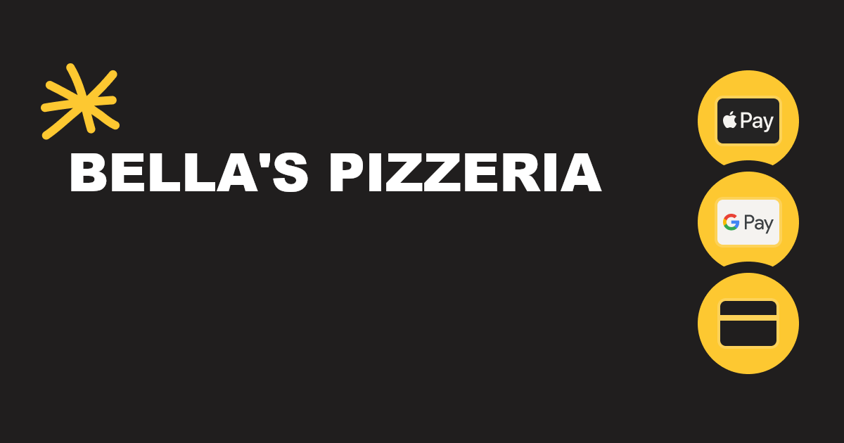 Bella's pizzeria online