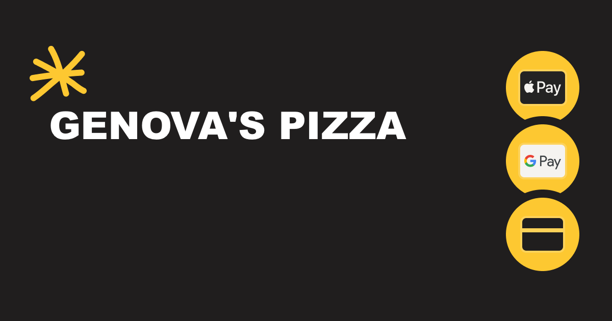 Genova's Pizza - 132 Cuthbert Blvd, Audubon, NJ 08106 - Menu, Hours