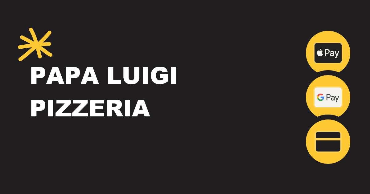 Gluten Free Pizzas Now Avaliable @ - Papa Luigi Pizzeria