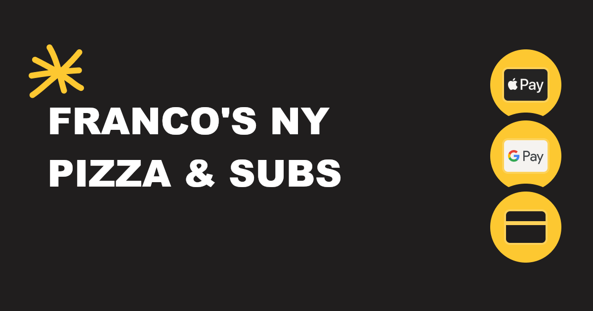 Franco's NY Pizza & Subs cover