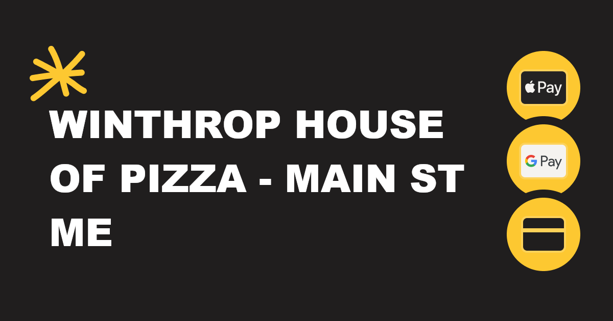 Winthrop house of online pizza