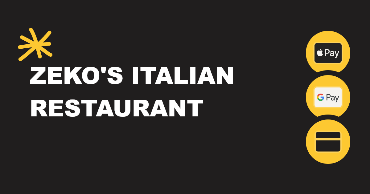 Zeko's Italian Restaurant cover